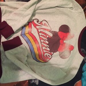 Minne mouse long sleeve shirt